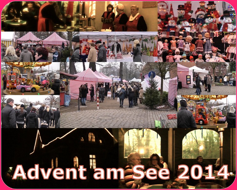 Collage "Advent am See" 2014