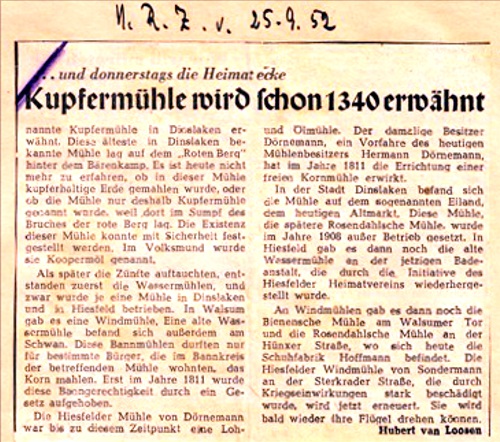 Zeitungsartikel