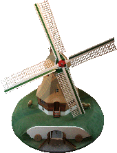 das Modell der Mühle "Immanuel"