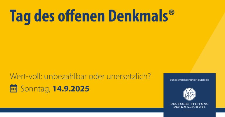 Einladung Denkmalstag 2025