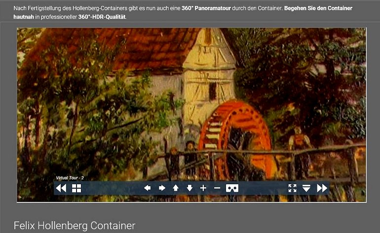 Screenshot aus Container Hollenberg-Bild farbige Wassermühle