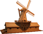 55 - Modell einer Industriemühle