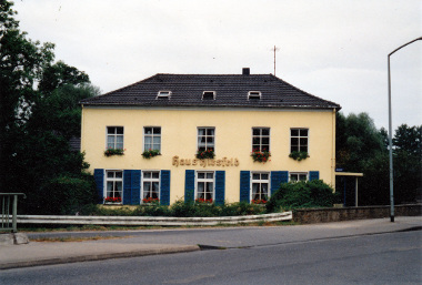 das alte Rittergut und Inhaber der Mühle im Mittelalter - Haus Hiesfeld