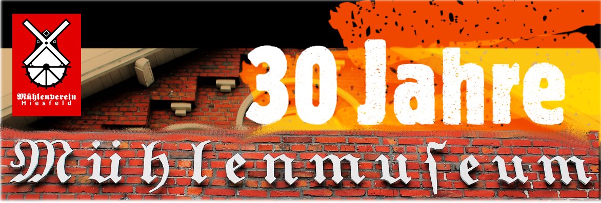 Logo fr 30 Jahre Mhlenmuseum