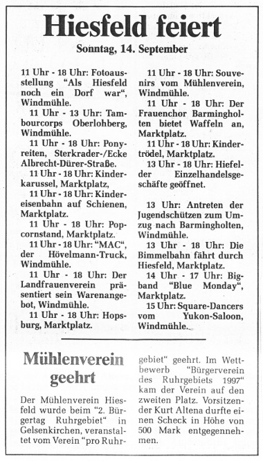 Ablaufplan