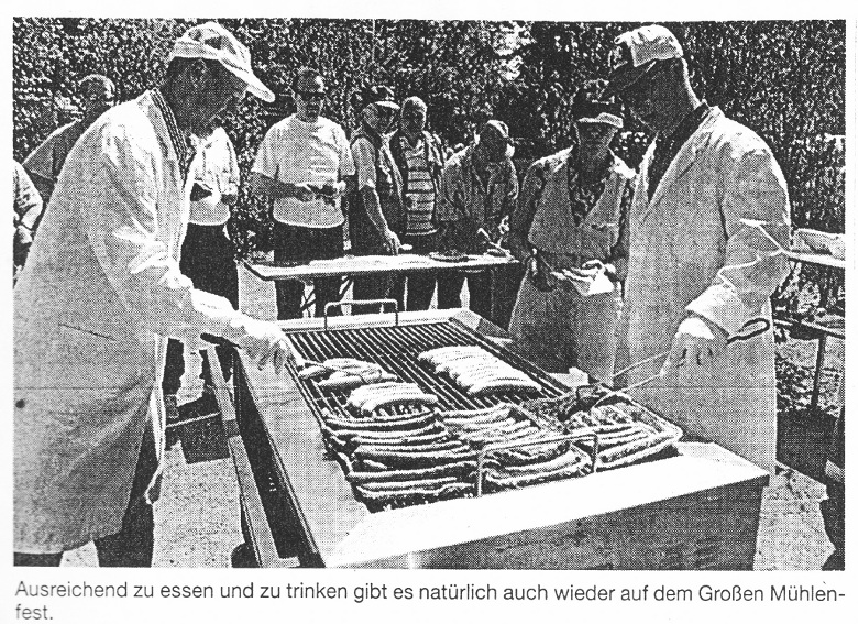 man kann die Grillwrste fast riechen...