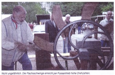 Flachsschwinge