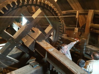 Ganz oben in der Windmhle